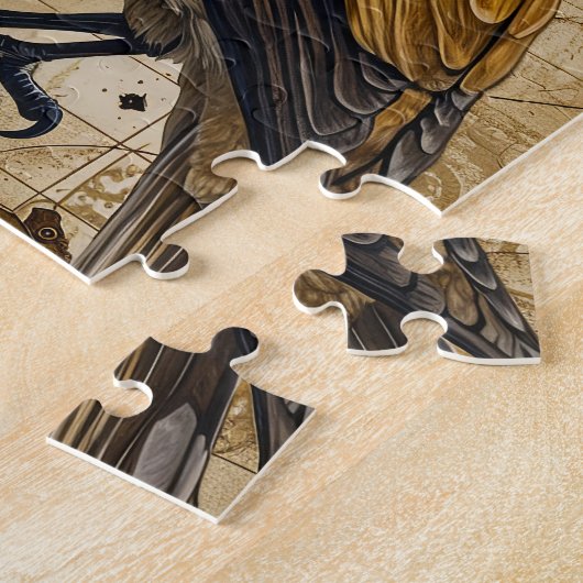 Steampunk Bird Art Small Legpuzzel (Zijkant)