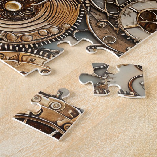 Steampunk Bird Art Small Legpuzzel (Zijkant)