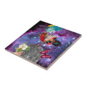 Steampunk Bird Tegeltje (Zijkant)