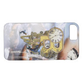 Steampunk Birthday letter B Case-Mate iPhone Case (Achterkant (Horizontaal))