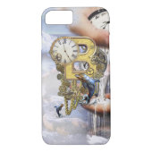 Steampunk Birthday letter B Case-Mate iPhone Case (Achterkant)