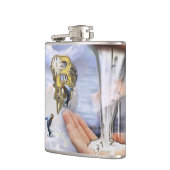 Steampunk Birthday letter B Heupfles (Links)