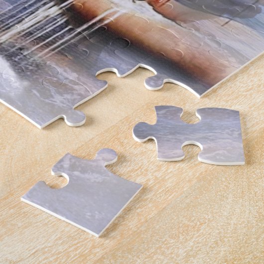 Steampunk Birthday letter B Legpuzzel (Zijkant)