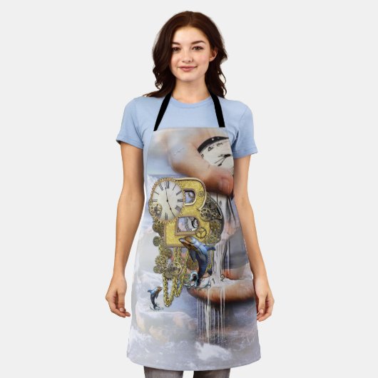 Steampunk Birthday letter B Schort (Gedragen)