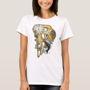Steampunk Birthday letter B T-shirt