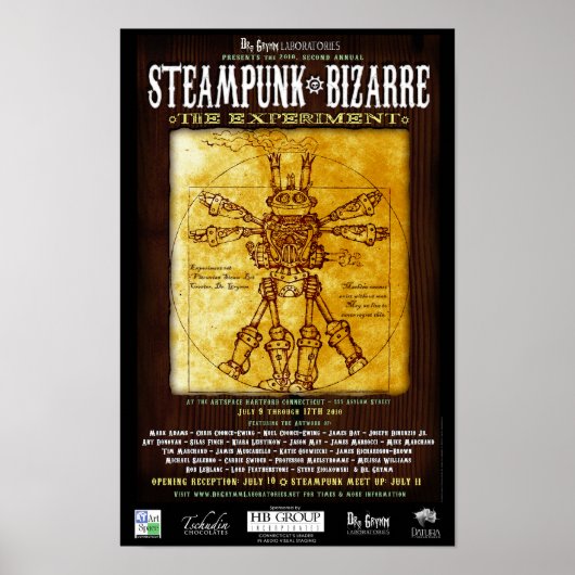 Steampunk Bizarre 2 poster (Voorkant)