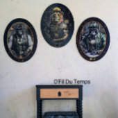 Steampunk Black Gorilla big boss Tissuepapier