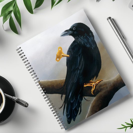 Steampunk Black Raven Planner