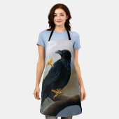 Steampunk Black Raven Schort (Gedragen)