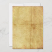 Steampunk Black Silver Gold stijlvol Kaart (Achterkant)