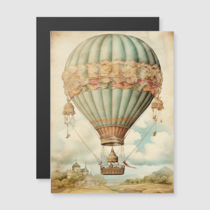  Steampunk Blauwe Hete Luchtballon