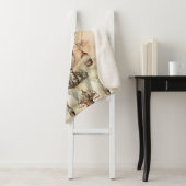 Steampunk Blauwe Hete Luchtballon (2) Sherpa Deken (In situ)