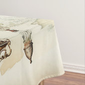 Steampunk Blauwe Hete Luchtballon (2) Tafelkleed (Voorbeeld)