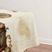  Steampunk Blauwe Hete Luchtballon (3) Tafelkleed (Voorbeeld)