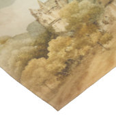 Steampunk Blauwe Hete Luchtballon Tafelkleed (Gekanteld)