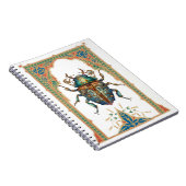 steampunk blauwe vlek notitieboek (Rechterzijde)