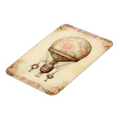  Steampunk Bloemen Hete Luchtballon Magneet (Linkerzijde)