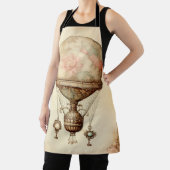 Steampunk Bloemen Hete Luchtballon Schort (Insitu)