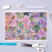 Steampunk Bloemendromen (Pagina 2 in serie) Tissuepapier (Craft)