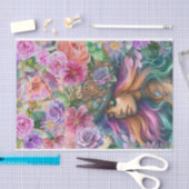 Steampunk Bloemendromen Weefselpapier Tissuepapier (Craft)