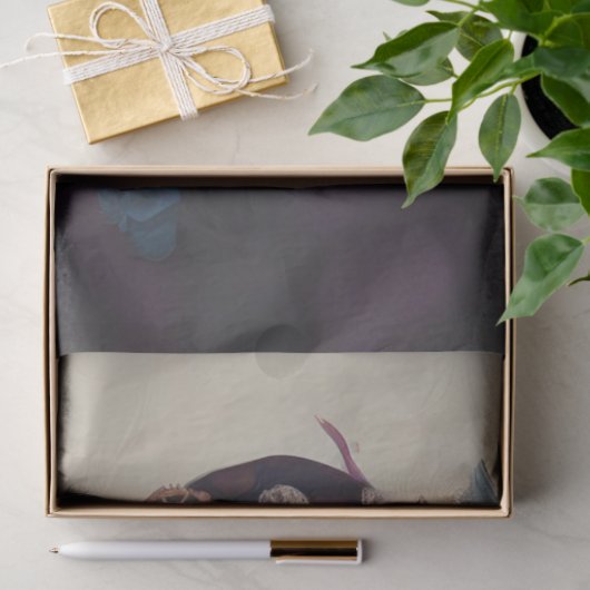 Steampunk Blonde-Lady Cogsworth Decoupage Tissuepapier (Geschenk)