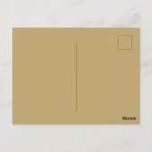 Steampunk Blue Butterflies op het perkament Briefkaart (Achterkant)