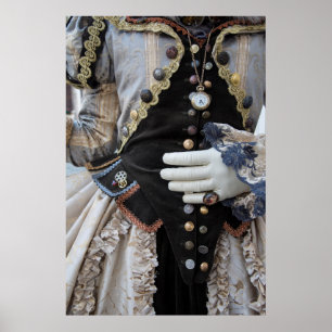 Steampunk bodice, Carnival, Venetië Poster