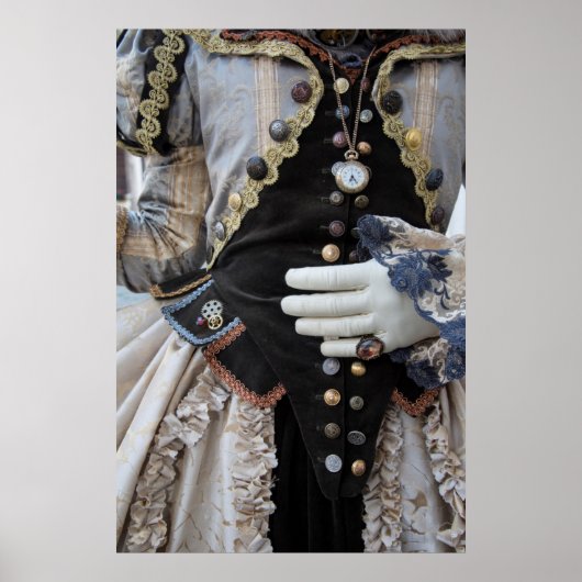 Steampunk bodice, Carnival, Venetië Poster (Voorkant)