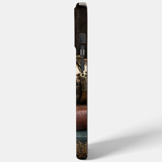 Steampunk boeken Case-Mate iPhone case (Achterkant / Links)