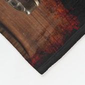 Steampunk  boeken fleece deken (Hoek)