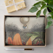 Steampunk Boheemse stijl Lady Decoupage Tissuepapier (Geschenk)