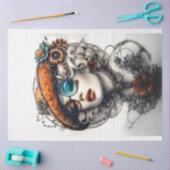 Steampunk Boho Avontuurlijk Cassandrea Decoupage Tissuepapier (Craft)