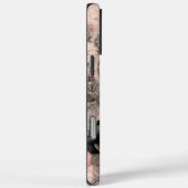  Steampunk Boho Roze & Zwarte Bloemen Case-Mate iPhone Case (Achterkant / Rechts)