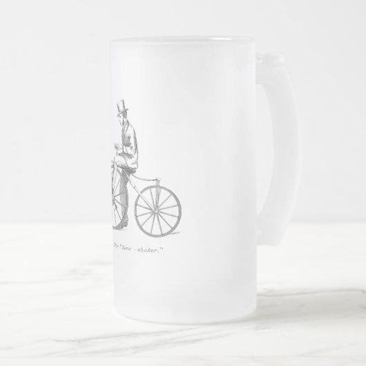  Steampunk Bone Shaker Matglas Bierpul (Voorkant rechts)