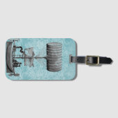 Steampunk-boot Bagagelabel (Voorkant (horizontaal))