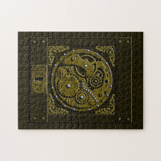 Steampunk Box Legpuzzel (Horizontaal)