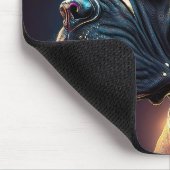 Steampunk Boxer Dog Muismat (Hoek)