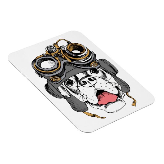 Steampunk Boxer Magneet (Rechterzijde)