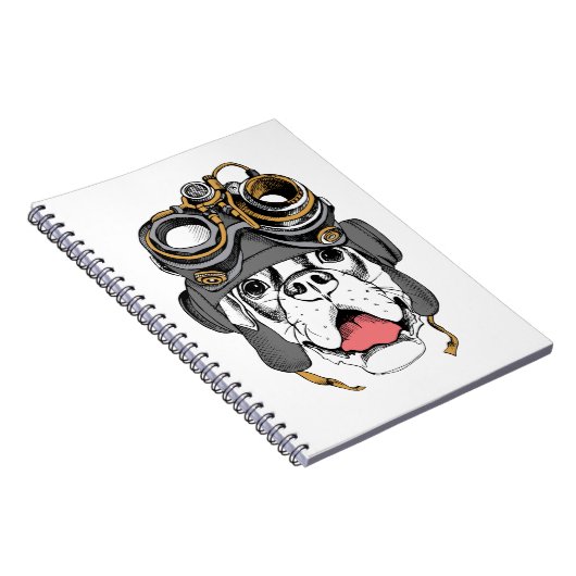 Steampunk Boxer Notitieboek (Rechterzijde)