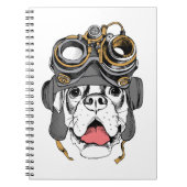 Steampunk Boxer Notitieboek (Voorkant)