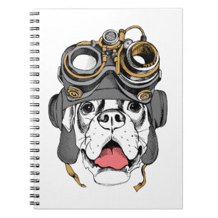 Steampunk Boxer Notitieboek