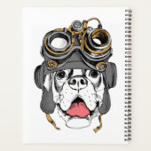 Steampunk Boxer Planner (Achterkant)