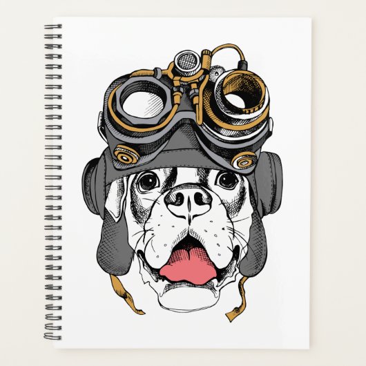 Steampunk Boxer Planner (Voorkant)