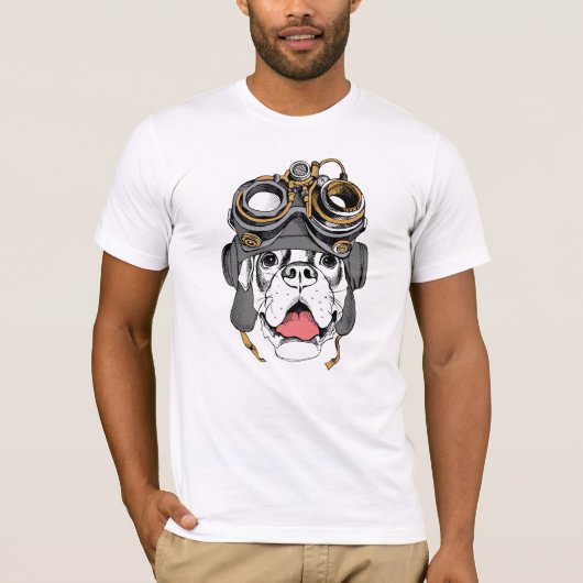 Steampunk Boxer T-shirt (Voorkant)