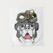 Steampunk Boxer Wandkleed (Voorkant)