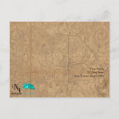  Steampunk Bride RSVP Briefkaart (Achterkant)