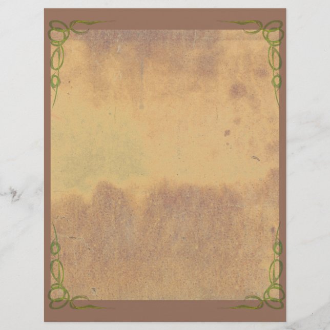 Steampunk brief briefhoofd (Voorkant)