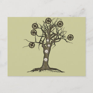 steampunk briefkaart