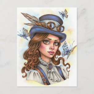 Steampunk Briefkaart
