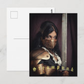 Steampunk Briefkaart (Voorkant / Achterkant)